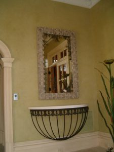Mirror hanging for Potomac, MD